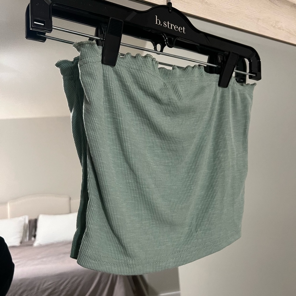 Teal Tube Top